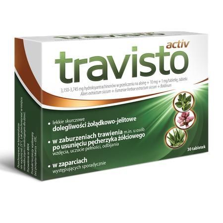 TRAVISTO ACTIV, 30 tabletek
