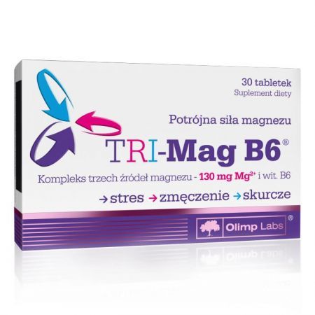 TRI-MAG B6, 30 tabletek