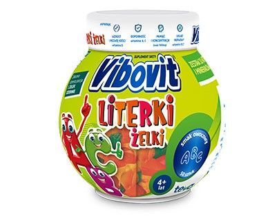 VIBOVIT LITERKI ŻELKI, 50 żelków