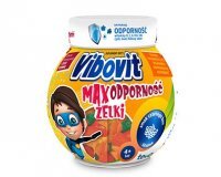 VIBOVIT MAX ODPORNOŚĆ o smaku czarnego bzu, 50 żelków