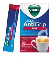 VICKS ANTIGRIP MAX, 10 saszetek