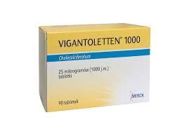 VIGANTOLETTEN 1000 j.m., 90 tabletek