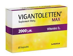 VIGANTOLETTEN MAX 2000 j.m., 60 kapsułek