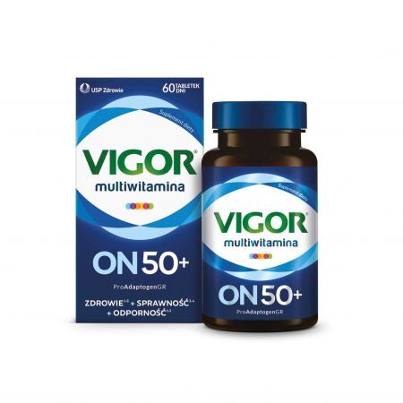 VIGOR MULTIWITAMINA ON 50+, 60 tabletek