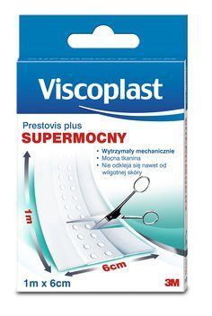 VISCOPLAST PLASTER PRESTOVIS PLUS SUPERMOCNY 1 m x 6 cm