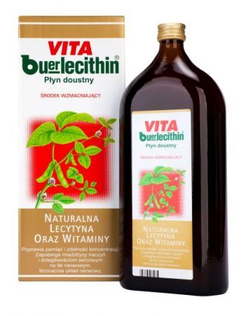 VITA BUERLECITHIN płyn doustny, 1000 ml