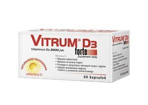 VITRUM D3 FORTE, 60 kapsułek