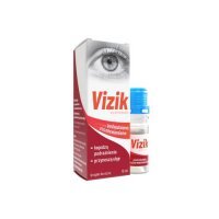 VIZIK PODRAŻNIONE, ZACZERWIENIONE OCZY krople do oczu, 10 ml