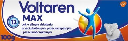 VOLTAREN MAX 23,2 mg/g, żel 100 g