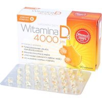 WITAMINA D 4000 ZDROWE KORZYŚCI, 90 kapsułek