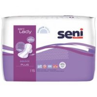 Wkładki urologiczne dla kobiet SENI LADY PLUS 20,5x42 cm, 15 sztuk