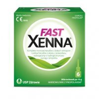 XENNA FAST, 6 mikrowlewek po 10 g