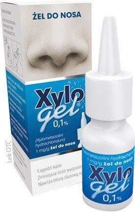 XYLOGEL 0,1% żel do nosa, 15 ml