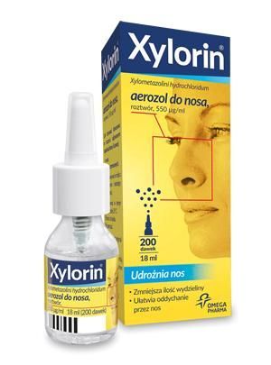 XYLORIN aerozol do nosa, 18 ml