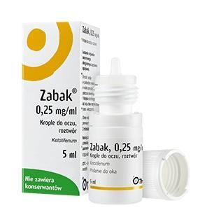 ZABAK krople do oczu, 5 ml