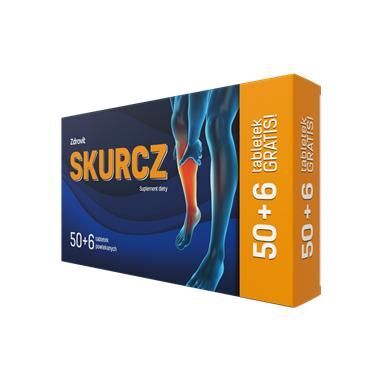 ZDROVIT SKURCZ, 50+6 tabletek