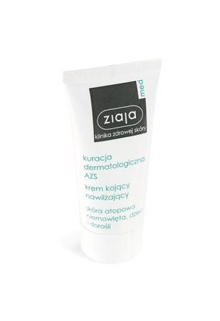 ZIAJA MED KURACJA DERMATOLOGICZNA AZS krem kojący nawilżający, 50 ml
