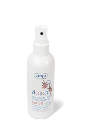 ZIAJKA MLECZKO DLA DZIECI POWYŻEJ 12 MIESIĄCA ŻYCIA WODOODPORNE SPF 30 – OCHRONA WYSOKA, 170 ml