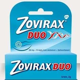 ZOVIRAX DUO, krem 2 g