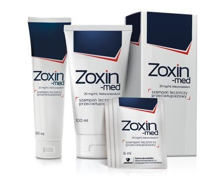 ZOXIN-MED 20mg/ml szampon leczniczy, 100 ml